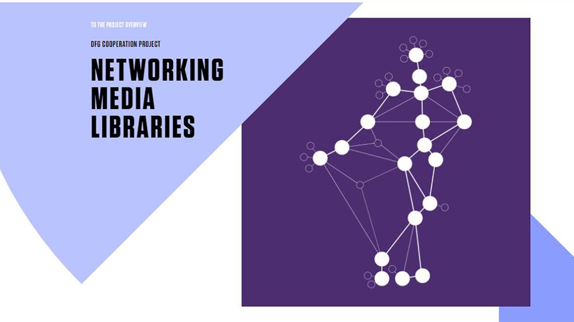 Digital networking of media libraries for the performing arts
