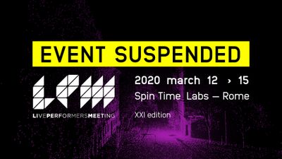 Image for: SUSPENDED | LPM 2020 Rome