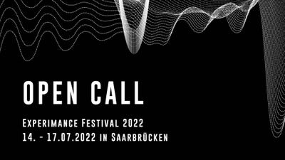 Open Call Experimance Festival 2022
