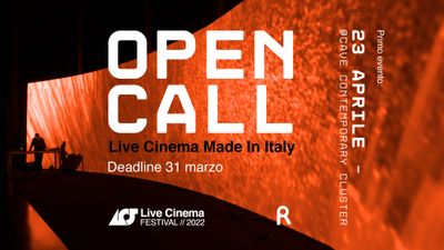 Open call: Live Cinema Made in Italy