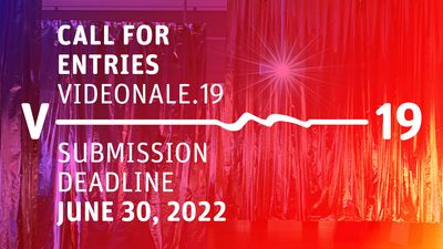 Image for: Open Call: Videonale.19
