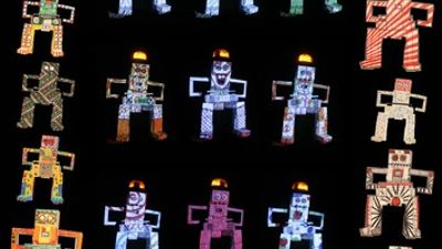 Tetra Tinus coloring video mapping