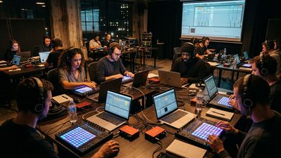Immersive spaces with Ableton