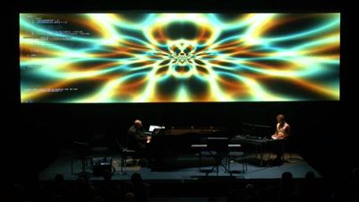 live-coded VJ