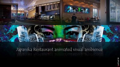 Ambience visuals for JAPANIKA restaurants network [il]