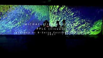 MICHAEL FIEDLER & TIMO DUFNER - A/V PERFORMANCE AT B-SEITE FESTIVAL, MANNHEIM, 2021