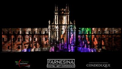 Farnesina Digital Art Experience at Conde Duque Madrid