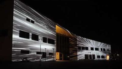 "A_K_7_V" Projection mapping