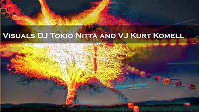 Visuals with Tokio Nitta and VJ Kurt Komell