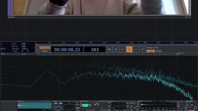 Hand tracking glitch AV interactive expriement